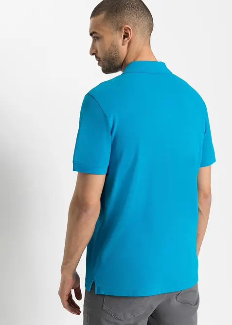 Polo en maille piqu&eacute;e 100% coton, bonprix