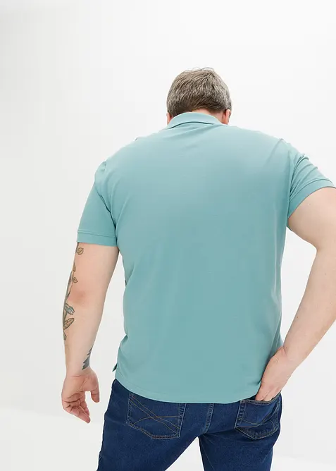 Piqu&eacute;-Poloshirt aus reiner Bio-Baumwolle, bonprix