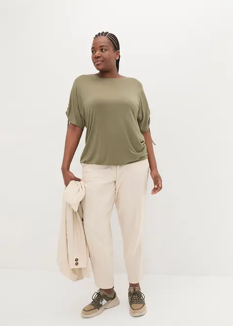 Shirt aus flie&szlig;ender Viskose, bonprix