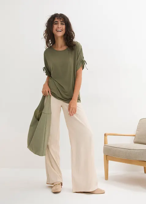 Shirt aus flie&szlig;ender Viskose, bonprix