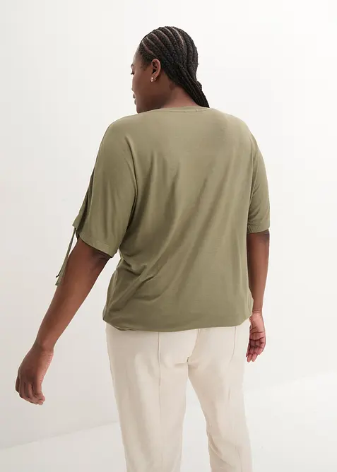 Shirt aus flie&szlig;ender Viskose, bonprix