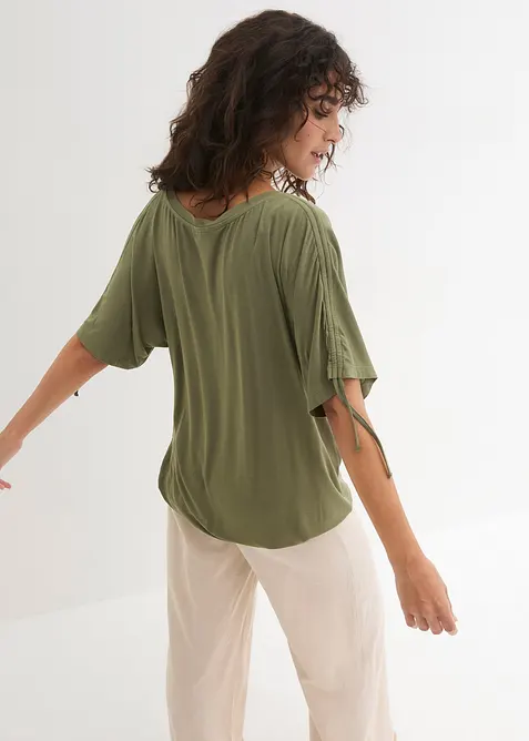 Shirt aus flie&szlig;ender Viskose, bonprix