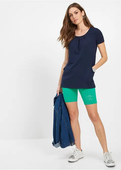 Longshirt mit Viskose, bonprix