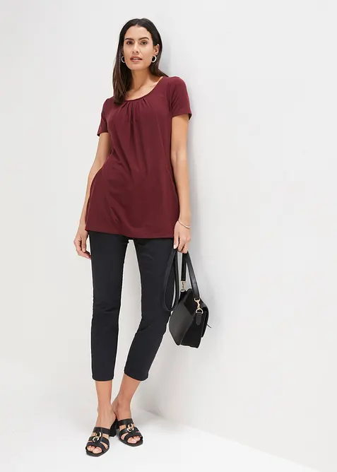 Longshirt mit Viskose, bonprix
