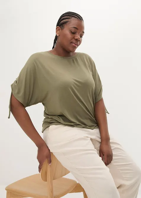 Shirt aus flie&szlig;ender Viskose, bonprix