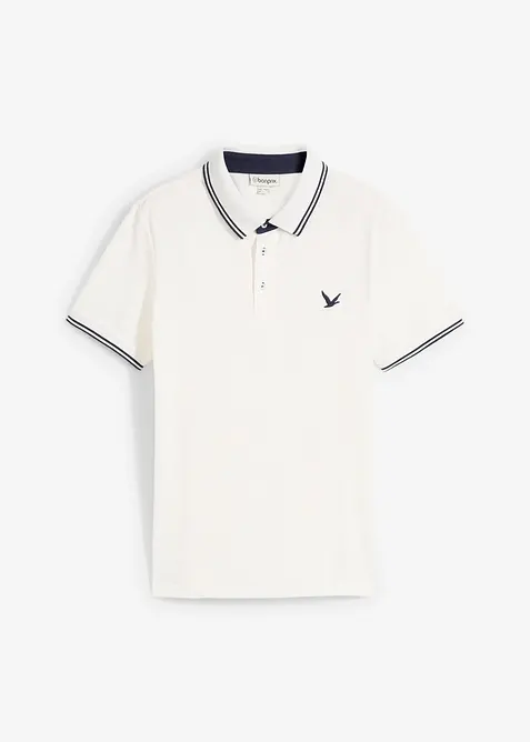 Piqu&eacute;-Poloshirt aus reiner Baumwolle, bonprix