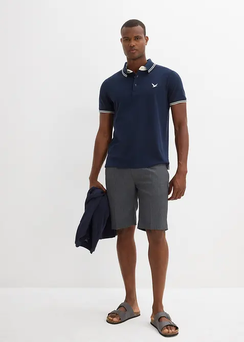 Polo en maille piqu&eacute;e 100% coton, bonprix