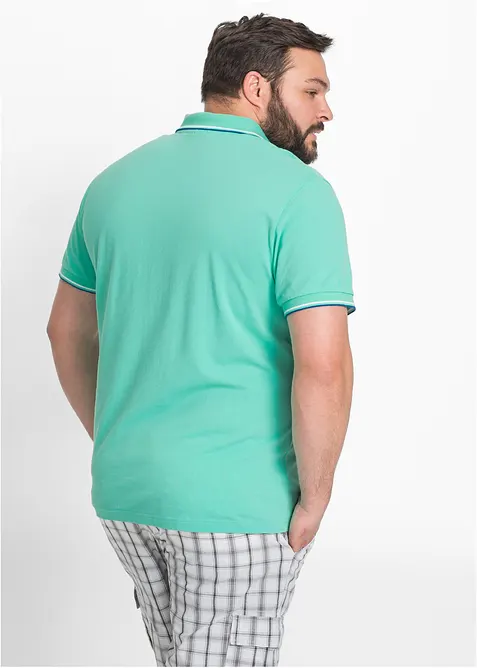 Piqu&eacute;-Poloshirt aus reiner Bio-Baumwolle, bonprix