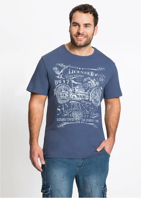 T-Shirt aus reiner Baumwolle, bonprix