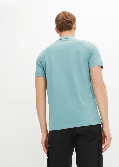 Piqu&eacute;-Poloshirt aus reiner Bio-Baumwolle, bonprix