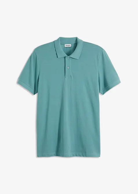 Piqu&eacute;-Poloshirt aus reiner Bio-Baumwolle, bonprix