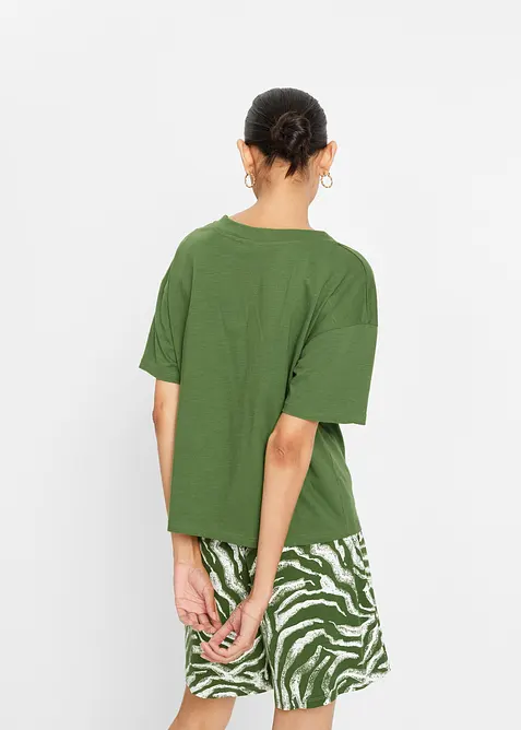 Oversize-Shirt aus reiner Bio-Baumwolle, bonprix