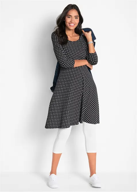 Lot de 2 leggings corsaire &eacute;troits, bonprix