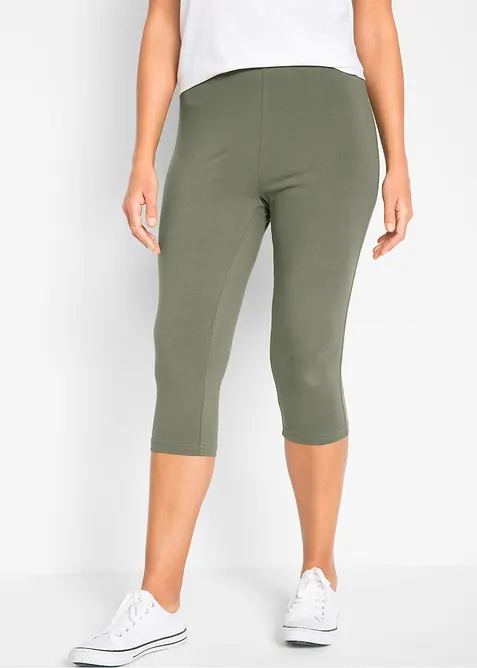 Lot de 2 leggings corsaire &eacute;troits, bonprix