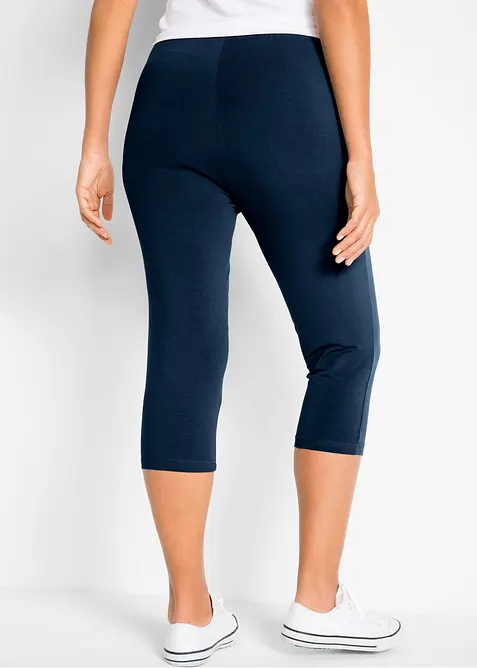 Schmal geschnittene Capri-Leggings (2er Pack), bonprix
