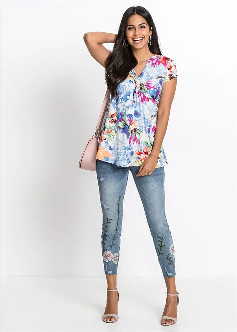 T-shirt en viscose extensible, bonprix