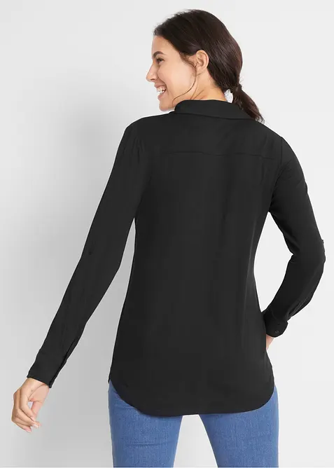 Chemisier long en jersey, bonprix