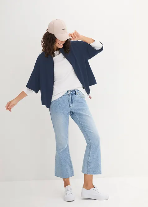 T-shirt manches longues 100% coton, bonprix