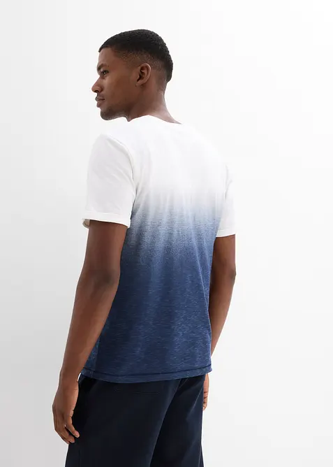 T-Shirt aus reiner Baumwolle, Slim Fit, bonprix