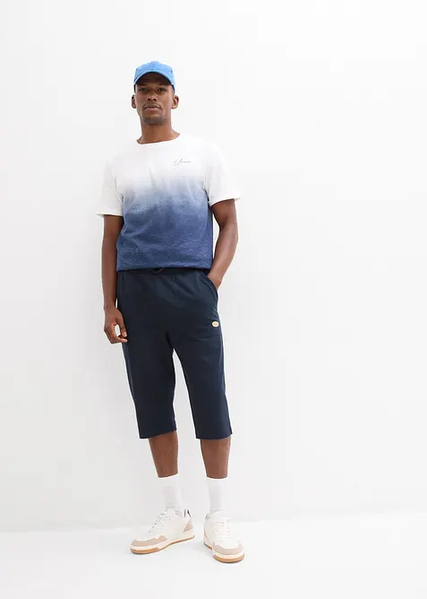 T-Shirt aus reiner Baumwolle, Slim Fit, bonprix