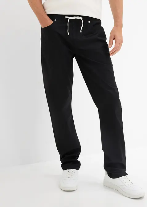 Pantalon jogger droit et extensible, regular, bonprix