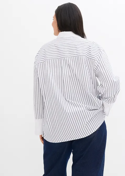 Chemisier oversize 100% coton, bonprix