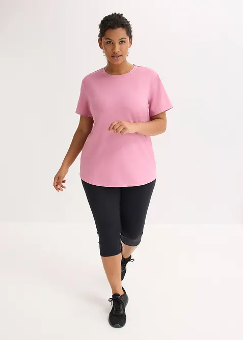 T-shirt de sport oversize et textur&eacute;, bonprix