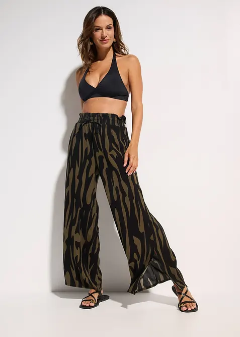 Strandhose aus flie&szlig;ender Viskose, bonprix