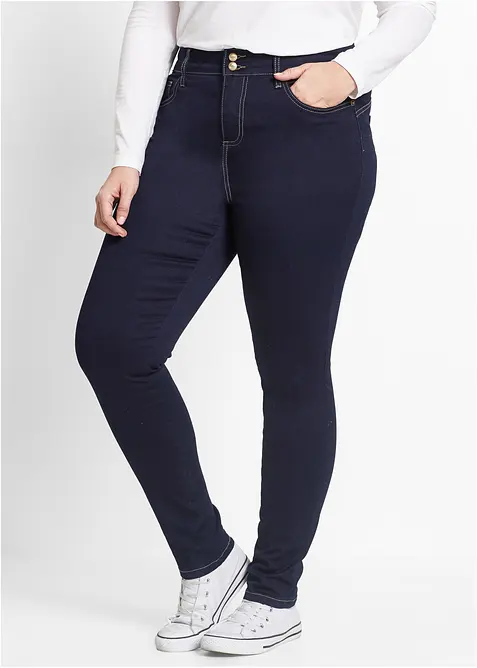 Jean slim taille haute, super extensible, bonprix