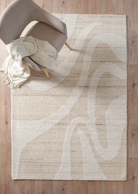 Tapis kilim &agrave; motif graphique, bonprix