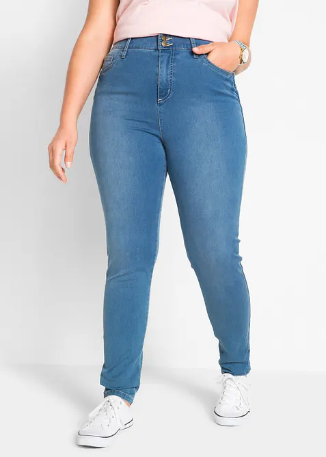 Jean slim taille haute, super extensible, bonprix
