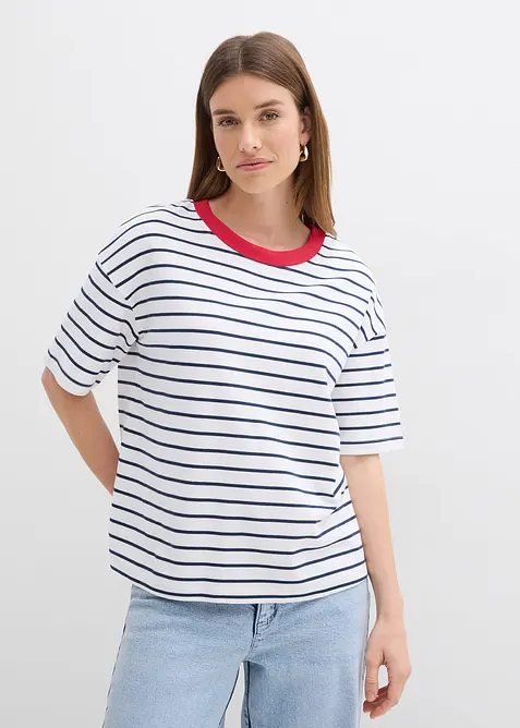 T-Shirt aus reiner Bio-Baumwolle, bonprix
