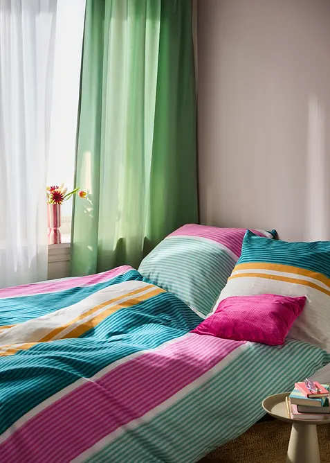 Baumwollmix-Bettw&auml;sche, bonprix