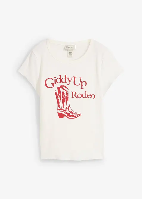 T-Shirt aus reiner Bio-Baumwolle, bonprix