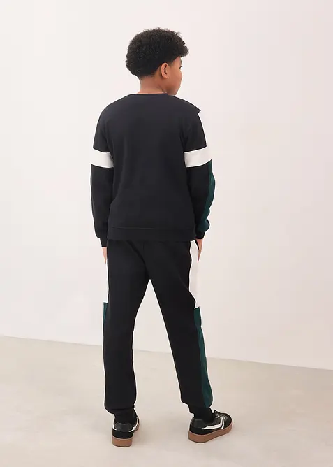 Jogginganzug aus reiner Bio Baumwolle, bonprix