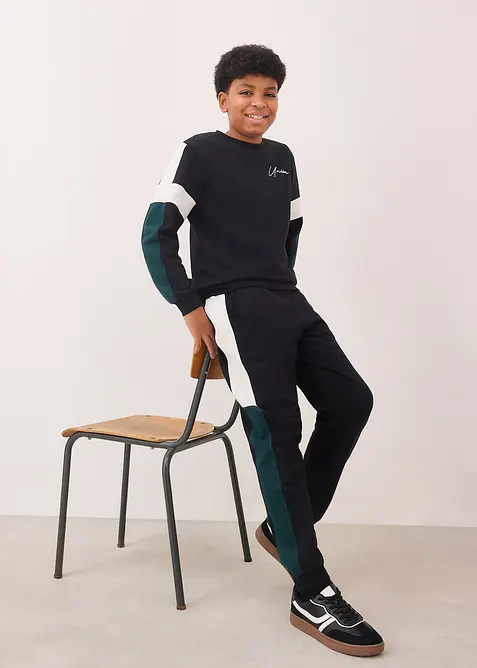 Jogginganzug aus reiner Bio Baumwolle, bonprix