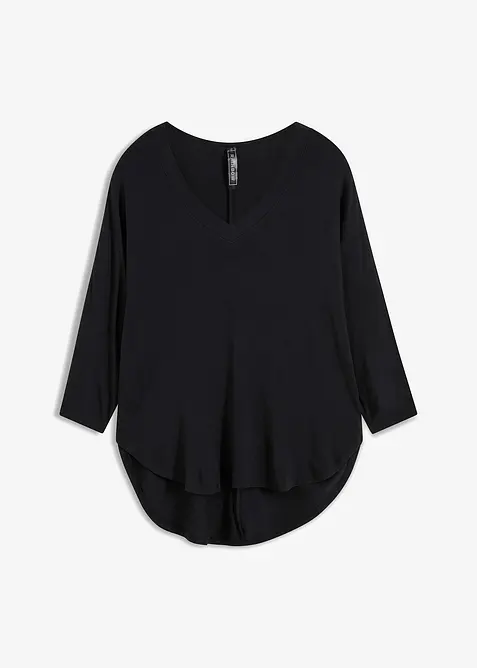 Shirt aus flie&szlig;endem Viskose-Mix, bonprix