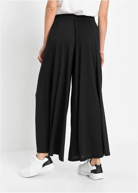 Jersey-Culotte mit weitem Bein, bonprix