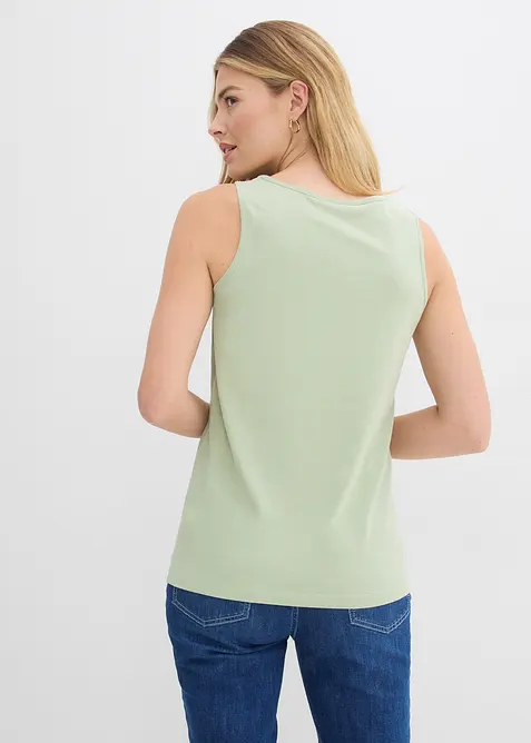 Long-Top aus reiner Baumwolle (5er Pack), bonprix