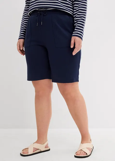 Short sweat avec poches, bonprix