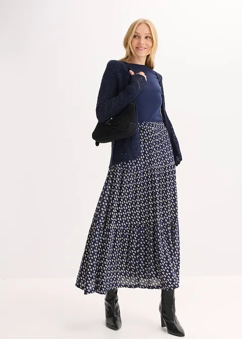 Ajour-Strickjacke, bonprix