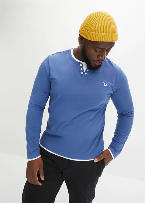 T-shirts manches longues, style 2en1, bonprix