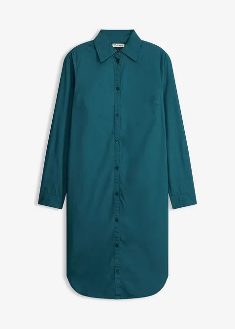 Robe-chemise en popeline de coton, bonprix