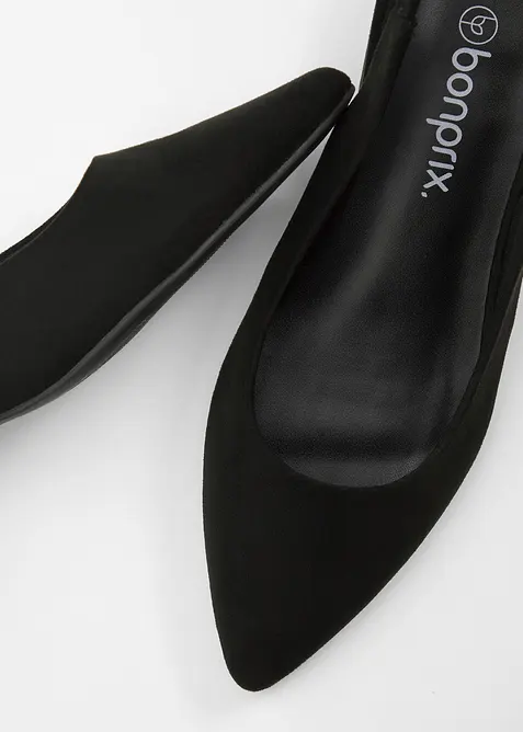Slingpumps mit flachem Absatz, bonprix
