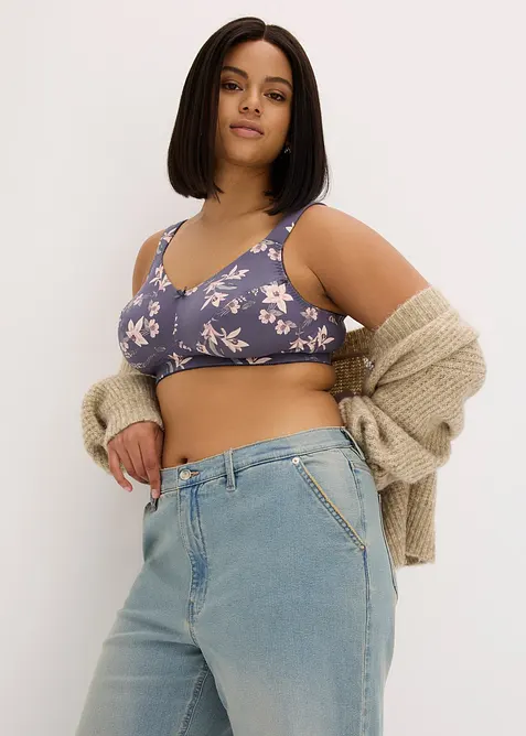 Lot de 3&nbsp;soutiens-gorge coton sans armatures, bonprix