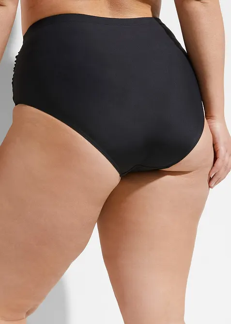 Light Highwaist Shape-Bikinihose mit Raffung, bonprix