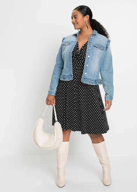 Jerseykleid aus Viskose-Mix, bonprix