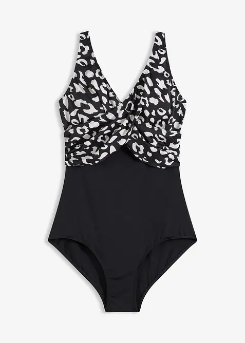 Maillot 1 pi&egrave;ce en polyamide recycl&eacute;, bonprix