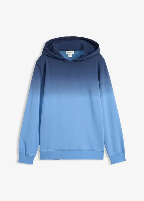 Sweat &agrave; capuche effet ombr&eacute;, bonprix