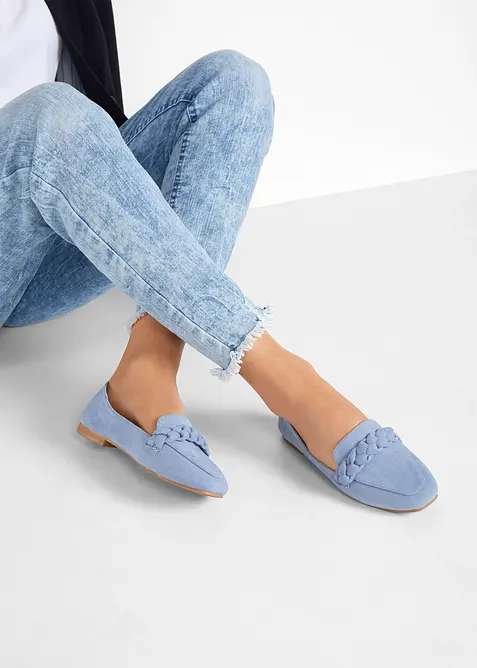 Loafer mit Flechtdetails, bonprix